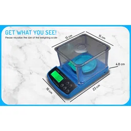 atom High Precision Lab Scale Digital Analytical Electronic Balance Laboratory Lab Precision Scale Jewelry Scales Kitchen Precision Weighing Electronic Scales 0.01g Calibrated (600g) image 4