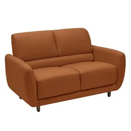 Wakefit Sofa Set | 5 Year Warranty | Sofa 2 Seater, 2 Seater Sofa for Living Room, Wooden Sofa Set, Couch Sofa for Living Room, Sofa for Living Room - Solomon(Robin : Tan) image 4