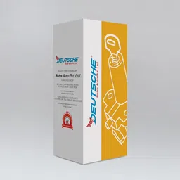 Deutsche Cylindrical Black Painted Finish Fit for Hero Glamour 125 ES/Hero Glamour Fi ES (2009 to 2010 Model) (2 Wires) with 2 Keys (2 Pole 2 PIN) image 4