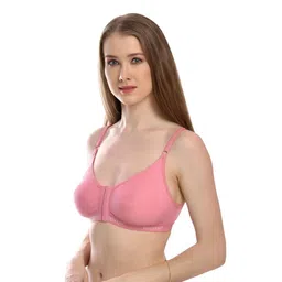 jikadara enterprise Front Open Sports Bra for Women, Cotton, Non-Wired, Full Coverage, Pack of 3 [ Size - 30 to 44 ] image 5