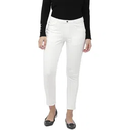 go colors Women Mid Rise Cropped Jeggings image 1