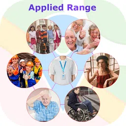 AUSHA 4G ID Card GPS Tracker with Real Time Location Tracking | SOS Button | App Connection | Geo Fence | Long Battery Backup for Students, Employees, and Elders image 3