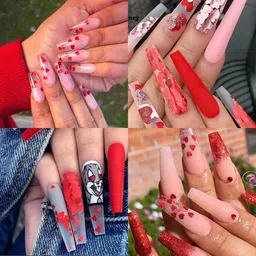 rich beauty 3D Nail Glitter |Set of 48| Decoration (Multicolor) - Set of 48 Bottles image 5