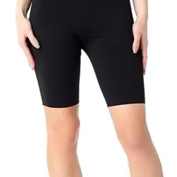 diving deep Anti-Chafing Boyshorts Women Shorties | Stretchable Skin Fit Shorts Tights | Cotton Slip Biker Shorts Under Dresses Underwear for Women & Girls High Waist Women's Shorts - (Pack of 2) image 4