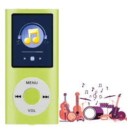Elevea 𝟏𝟓 𝐘𝐞𝐚𝐫𝐬 𝐖𝐚𝐫𝐫𝐚𝐧𝐭𝐲 Portable HiFi MP3 Player, Slim Design, 1.8 Inch LCD Screen, Lossless Sound, Multifunctional Music Player for Sports image 1
