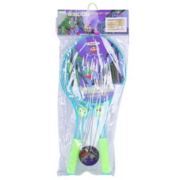 Asian Plastic Portable Shinchan Wisdom Racket Pack of 1 | Action Kamin Blue_P (Multicolor) image 2