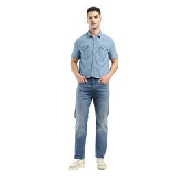 levi's Men's Mid Rise Slim Jeans (0038I-0012_Dark Blue_40) image 1