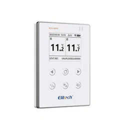 instrukart WiFi Remote Dual Temperature Datalogger (Range: -40 to 80°C/ -40 to 176°F) for Warehouses, Cold Storage, Refrigerated Trucks, Cool & Medicine Cabinets | Model: Elitech RCW-800W-TDE image 1