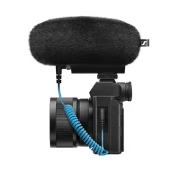 Sennheiser MKE 400-New Directional Compact Shotgun Auxiliary Unidirectional Microphone Ideal for YouTube, Vlogging, Wedding Filmmakers and Mobile Journalism (Black) image 4