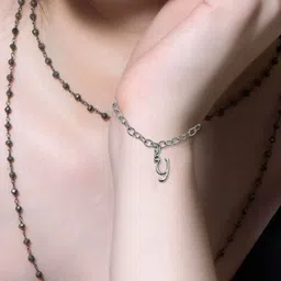 fourseven Jewellery 925 Sterling Silver Alphabet Letter Y Pendant Charm Pendant, Fits in Bracelets, Chains and Necklace for Men and Women image 3
