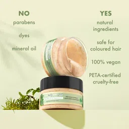 Love Beauty & Planet Tea Tree & Peppermint |Anti dandruff scalp scrub, 200 ml image 4