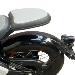 Sahara Seats Jawa 42 Bobber Back/Pillion Seat (Grey) image 1