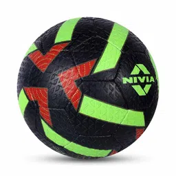 Nivia Street Football, Training Ball, 32 Panels, Durable Rubber Cover Hand-Stitched, Latex Bladder, Training Ball Standard, Made for Practice Sessions, to Play On Hard Ground image 5