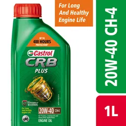 Castrol CRB PLUS 20W-40 CH-4 Diesel Engine Oil for Tractors, Commercial and Heavy Duty Applications image 2
