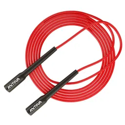 ANTINA Skipping Rope for Men and Women With Adjustable Height for Exercise Speed Skipping Rope (Length: 275 cm) (Red) image 1