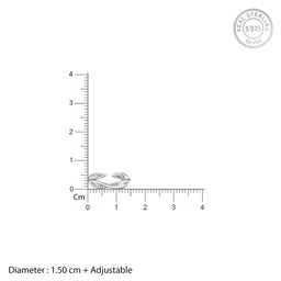 giva 925 Silver Moonlit Bliss Toe Rings, Adjustable| Toe Rings for Women and Girls | With Certificate of Authenticity and 925 Stamp | 6 Month Warranty image 4