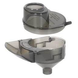 Aquaflosser 2 Pieces Replacement Parts Compatible with Baby Brezza Formula Pro Advanced FRP0046 Replacement Funnel and Cover. Grey, Gray, Funnel01 image 1