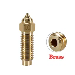 TESSERACT 1.0mm Brass Nozzle for Neptune 4 Max | Brass Nozzle for 3D Printing with 1.75 mm Filament | High Temperature Wear Resistant Compatible with Neptune 4 Max Hotend (Qty- 2 Brass Nozzles 1.0mm) image 4