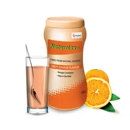 naturolax Naturolax-A Isabgol Powder |300g - Pack of 3| Psyllium Husk Powder | Non-Habit Forming Isabgol - Ayurvedic Formula| Fiber Supplements for Digestion| Effectively Relieves Constipation|Orange Flavoured image 3