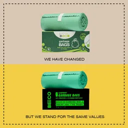 Beco Eco Friendly Compostable Garbage Bags for Dustbin | 60 Pcs | Medium 19 X 21 Inches | Pack of 4 image 5