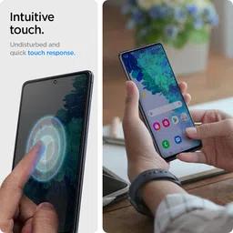 Spigen Full Coverage Tempered Glass Screen Guard Protector For Galaxy S20 Fe 4G / 5G - 1 Pack for Smartphone image 2