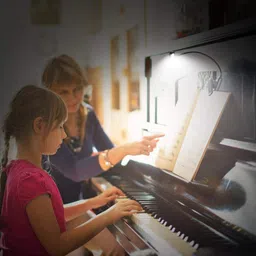 VEEMIZO Battery Operated Flexible Easy Clip On Adjustable Portable Eye Care Led Book Light for Reading Books for Students Kids at Home Bedroom, Table Clip Lamp for Study Brightness White Color image 4