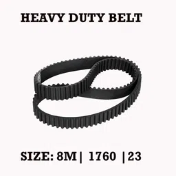 Revolt RV 400 EV Bike Timing Belt, HTD 1760 8M 23 - High-Performance Durable Rubber Drive Replacement, Black | 1 Pcs image 4