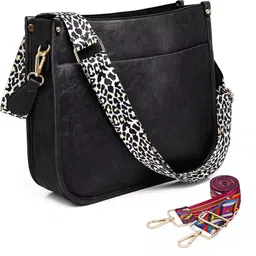 inovera (label) INOVERA (LABEL)Faux Leather Women's Hobo HandBag Ladies Crossbody Shoulder Bags Purse image 1