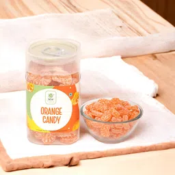 New Tree Hoots Candy Combo Pack of Orange Candy & Paan Candy Flavoured Sugar Candy II Sweet & Chatpata Candy II Pack of 2 Combined Weight 360gms image 2