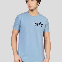 Greylongg Men Typography Printed Round Neck T-shirt-picture-25