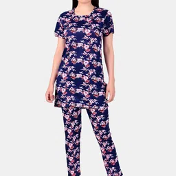 WELL QUALITY Women Printed Night suit-picture-19