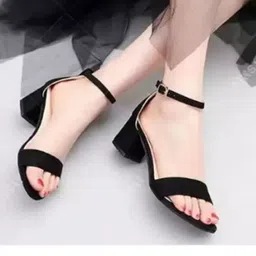 Fashion Tails Open Toe Block Heels image 4