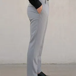 TAHVO Men Relaxed Straight Leg Trousers image 4