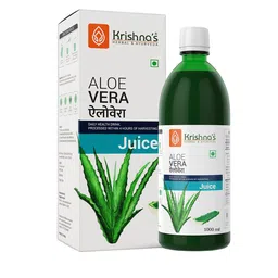 Krishna's Herbal & Ayurveda Aloe Vera Powerful Herbs Juice To Improve Digestion - 1L-picture-11