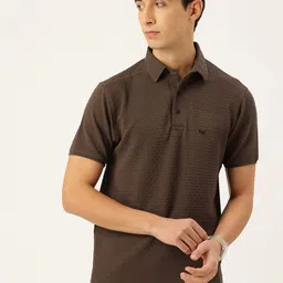 FIFTY TWO Self-Design Polo Collar Dri-FIT Training T-shirt-picture-41