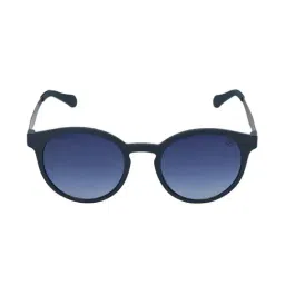 Gio Collection GL5018C04 Blue Oval Sunglasses-image-87