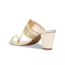 ERIDANI Block Mules with Laser Cuts image 4