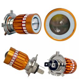 Cartronics Double Side Cob White Hi Low Beam H4 Headlight Bulb-picture-0