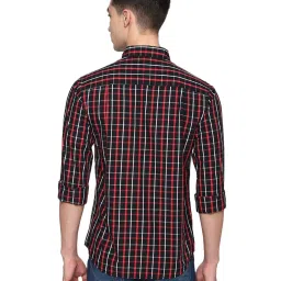 Forever 21 Black & Red Regular Fit Shirt image 2