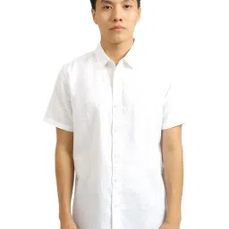 United Colors of Benetton White Slim Fit Shirt-picture-20
