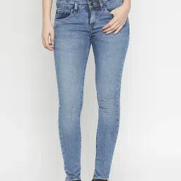 Spykar Blue Cotton Mid Rise Jeans-picture-24