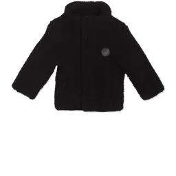 U.S. Polo Assn. Kids Black Solid Full Sleeves Jacket image 1
