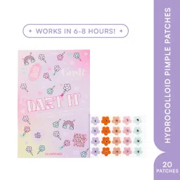 Gush Beauty Dart It Pimple Patches Work in 6-8 Hrs For Acne, Zits And Blemishes - Petal Powder image 1
