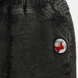 MINIKLUB Kids Black Regular Fit Jeans image 5