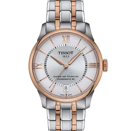 TISSOT Women Bracelet Style Straps Analogue Automatic Motion Powered Watch T1392072203800-picture-32