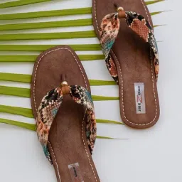 Shezone  Women's Multicoloured Thong Sandals-picture-31