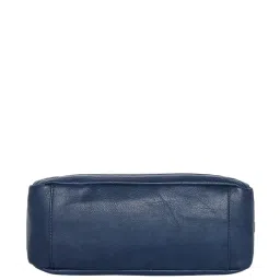 Giordano Navy & Grey Color Block Medium Shoulder Handbag image 5