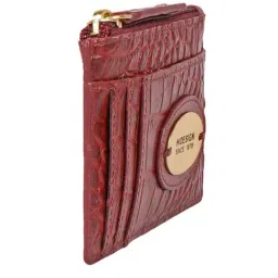 Hidesign Red Textured Card Holder image 2
