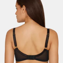 Zivame Black Non-Wired Full Coverage Bra image 2