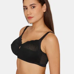 Zivame Black Non-Wired Full Coverage Bra image 3